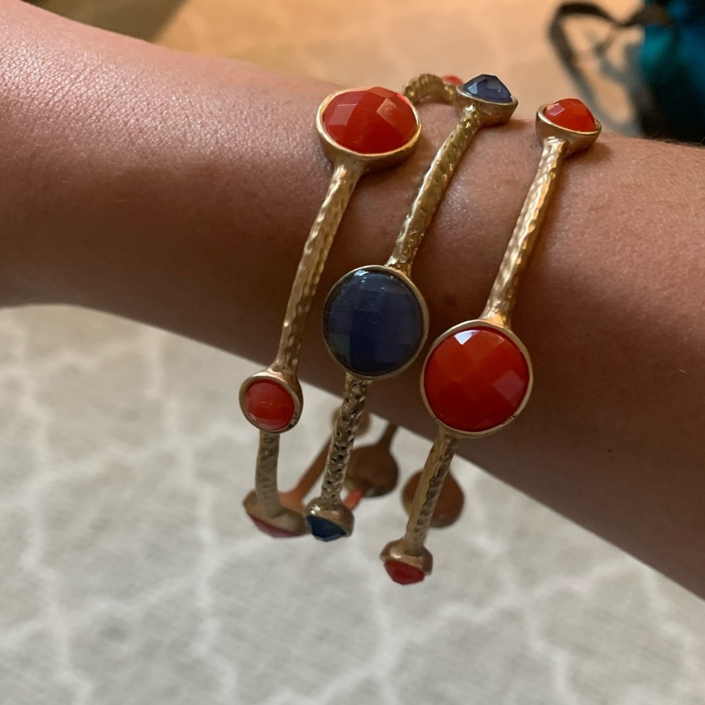 Red and Blue Bangles